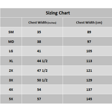 Load image into Gallery viewer, Bisley 310M6118 - Hi-Viz Long Sleeve Shirts | Sizing Chart
