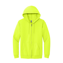 Load image into Gallery viewer, Gildan 18600 - Safety Green NON-ANSI Sweatshirt | Front Flat View
