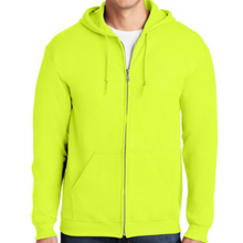 Load image into Gallery viewer, Gildan 18600 - Safety Green NON-ANSI Sweatshirt | Front View 
