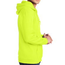 Load image into Gallery viewer, Gildan 18600 - Safety Green NON-ANSI Sweatshirt | Side View
