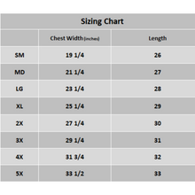 Load image into Gallery viewer, Gildan 18600 - Safety Orange NON-ANSI Sweatshirt | Sizing Chart
