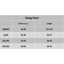 Load image into Gallery viewer, GSS 1718 - Yellow Safety Vest | Sizing Chart
