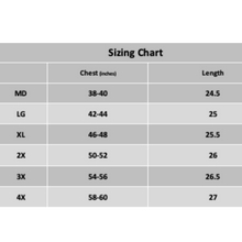 Load image into Gallery viewer, Neese VM7JBL3FY - Safety Green Hi-Viz FR Jacket | Sizing Chart
