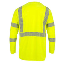Load image into Gallery viewer, Radians ST921 – Safety Green FR High Visibility Shirt | Back View
