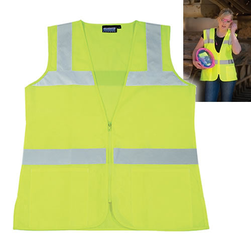 3X Women's Fitted Safety Vest, Class 2 [S720]