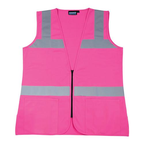 2X, ERB, Women's Pink Safety Vest, Non-Ansi [61913]
