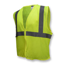 Load image into Gallery viewer, Radians SVE1-2ZGM - Safety Green ANSI Class 2 Safety Vest | Front Left View
