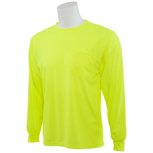 ERB, Hi-Viz Long Sleeve T-Shirt w/Pocket [9007]