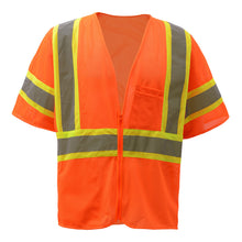 Load image into Gallery viewer, GSS 2006 - Safety Ornage ANSI Class 3 Safety Vests | Front View
