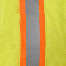 Load image into Gallery viewer, Radians SV22-3ZGM - Safety Green ANSI Class 3 Safety Vest | Pocket View
